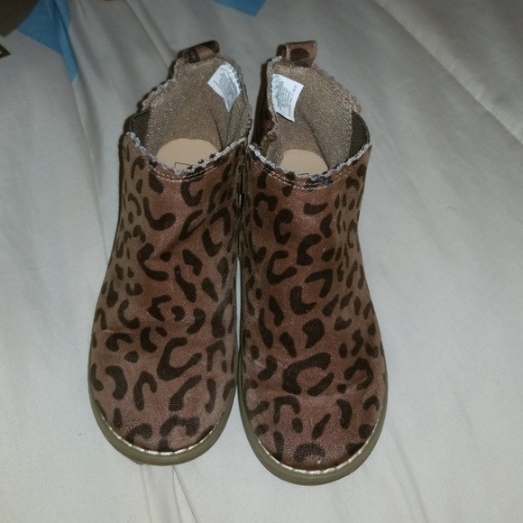 toddler leopard boots